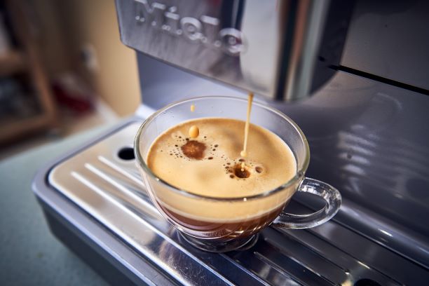 Une machine à café