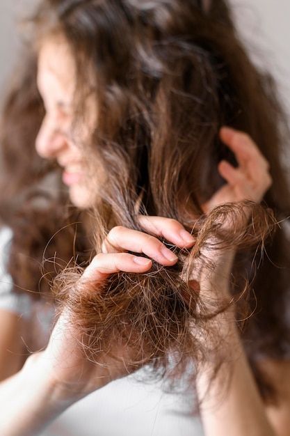 Cheveux abîmés