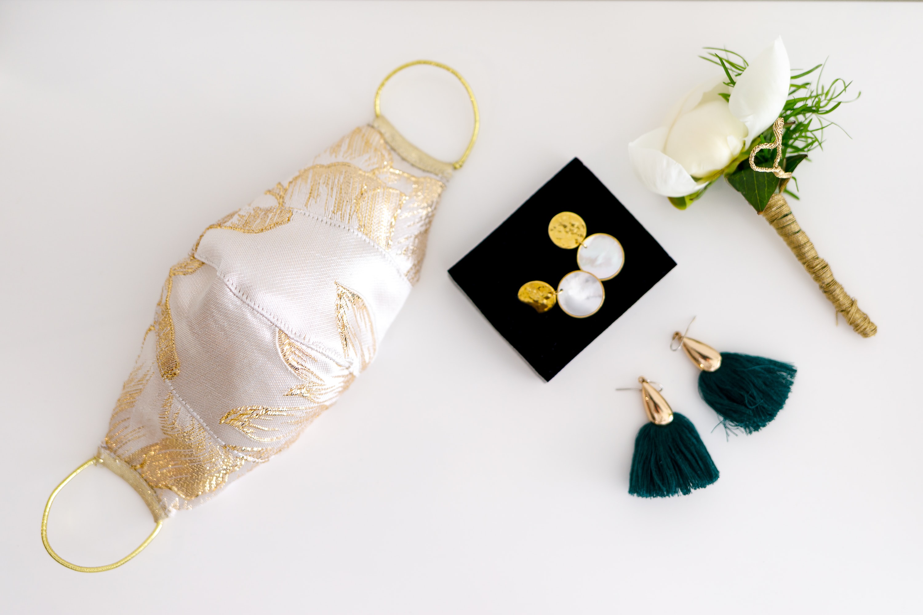 Mariage avec masques sanitaires