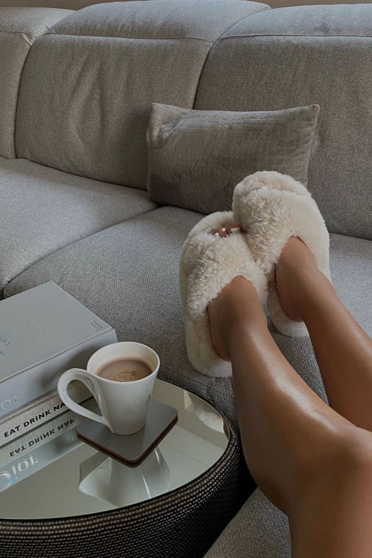 Moment de détente après un hammam à la maison