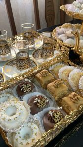 Le plateau du café