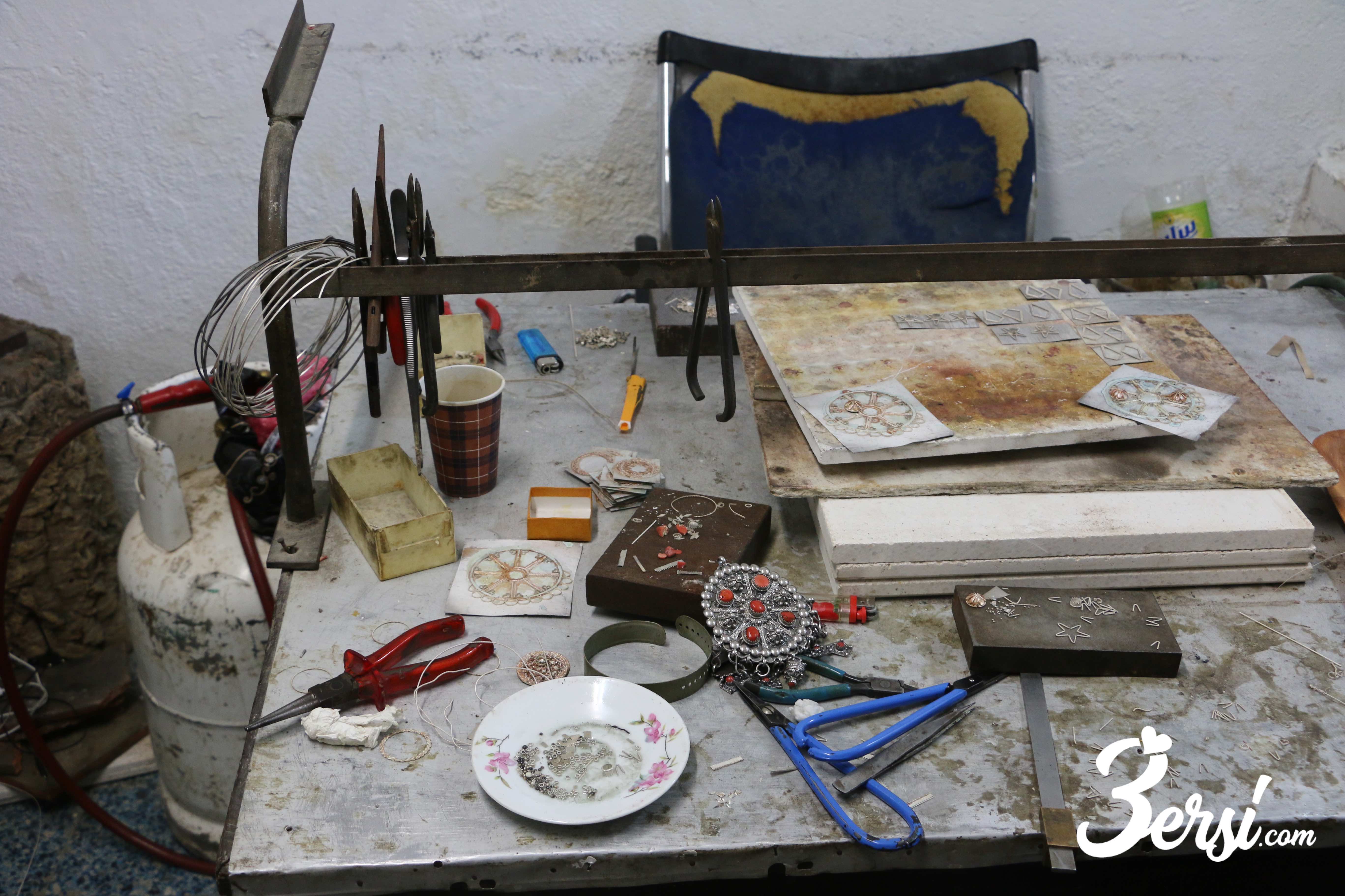 Atelier d'artisanat, fête du bijou d'At Yenni, 2018