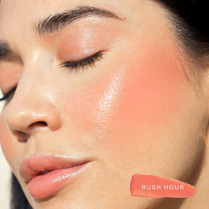 Blush sun-kissed en tons corail