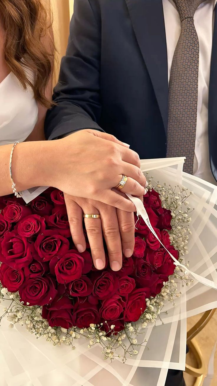 باقة زهور لحفل زفاف أو خطوبة