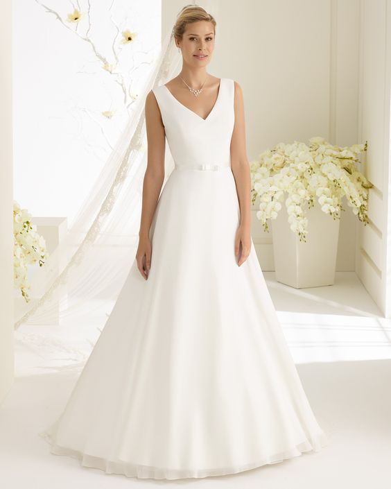 robe Décolleté en V - 3ersi